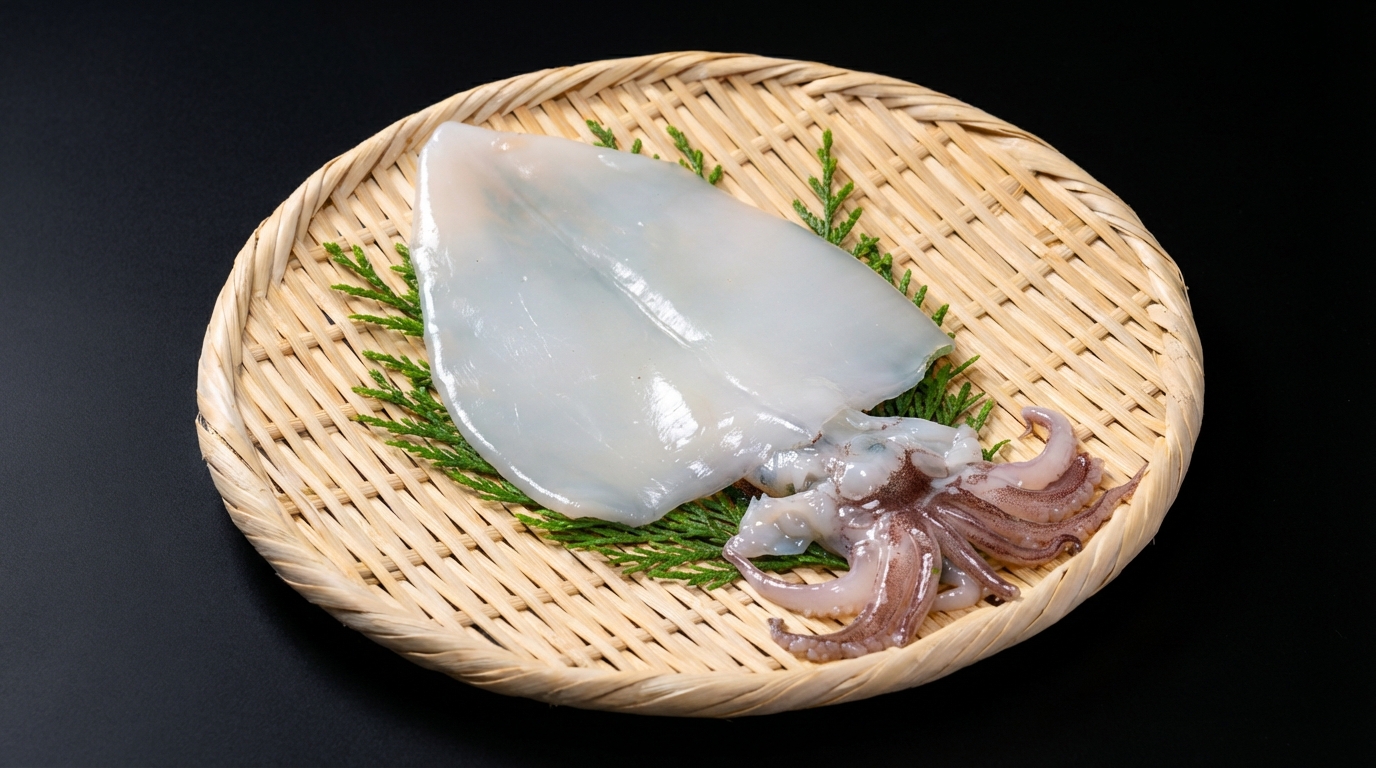 島根県浜田産の高級シロイカ(ケンサキイカ)