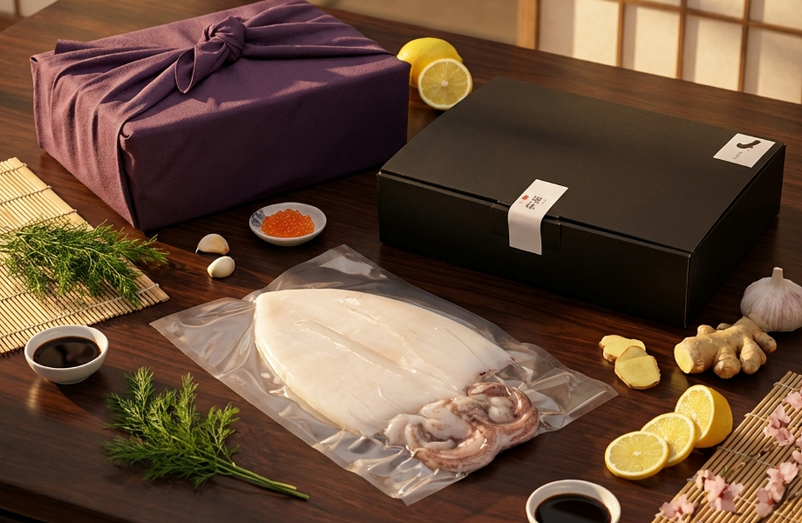 極味のギフト用梱包イメージ