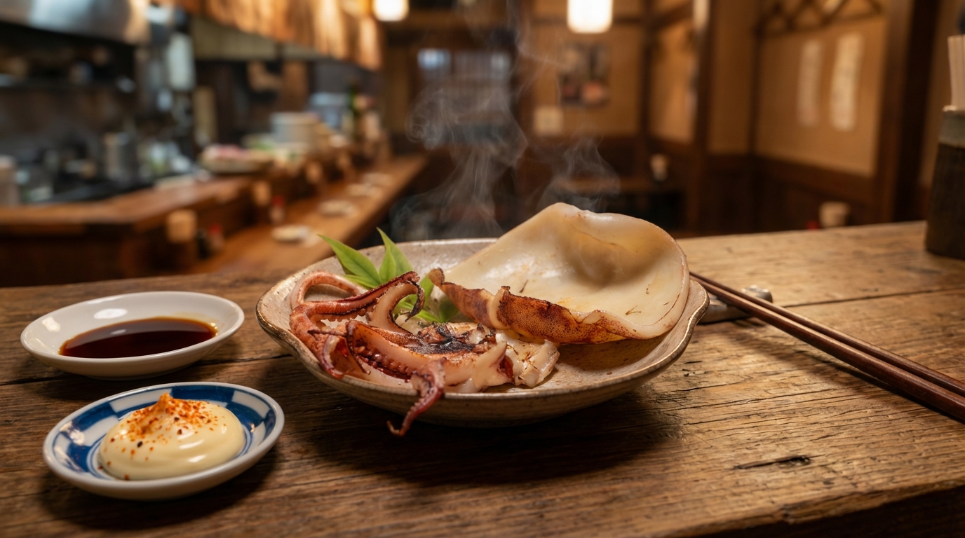 島根県浜田産の高級シロイカ(ケンサキイカ)